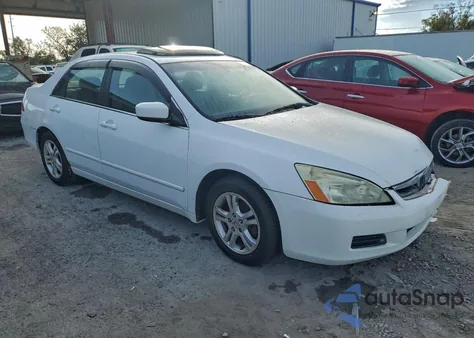 2007 Honda Accord Ex from USA, damaged, VIN 1HGCM56717A143340